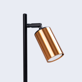 Stolní lampa WINX černá/cooper