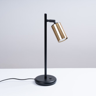 Stolní lampa WINX černá/zlatá