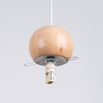 Hanglámpa PEKKA 1 vtip/natuurlijk hout