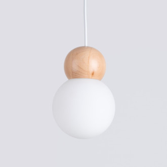 Hanglámpa PEKKA 1 vtip/natuurlijk hout