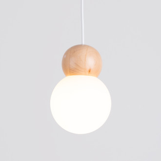 Hanglámpa PEKKA 1 vtip/natuurlijk hout