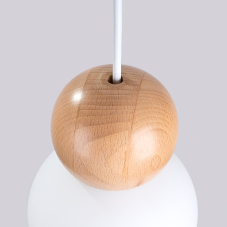 Hanglámpa PEKKA 1 vtip/natuurlijk hout
