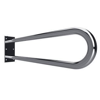 BEMETA HELP: Podpěrné madlo ve tvaru U 750 mm, nerez 301102301