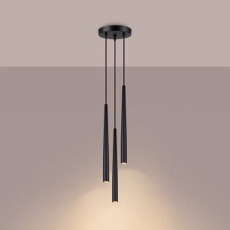 Pedant lampa BLISS 3P černá