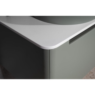 KERALA umyvadlová skříňka 80x35x47,5cm, 1x zásuvka, bílá lesk