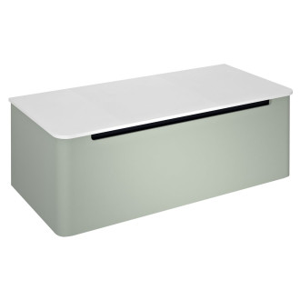 KERALA umyvadlová skříňka 100x35x47,5cm, 1x zásuvka, verde