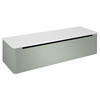 KERALA umyvadlová skříňka 140x35x47,5cm, 1x zásuvka, verde