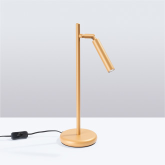 Stolní lampa PASTELO zlatá