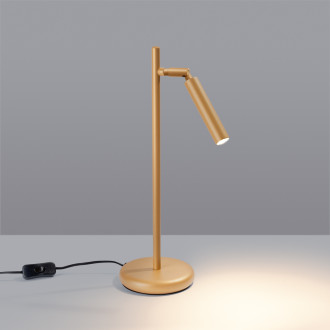 Stolní lampa PASTELO zlatá