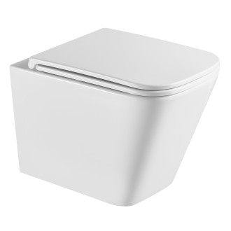 ORLO závěsné wc rimless + SLIM sedátko soft-close, hranaté OLKLT052E