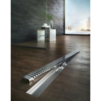 Rošt Alca 75 cm nerez lesk zebra LINE-750L