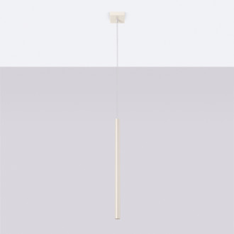 Závěsná lampa PASTELO 1 béžová
