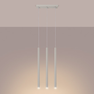 Závěsná lampa PASTELO 3 béžová