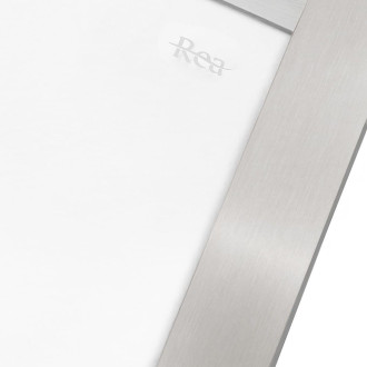 REA Sprchový kout City 90x90 Nickel Brush KPL-E0058 KPL-E0058