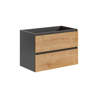 COMAD MONAKO GREY OAK 821 Skříňka pod umyvadlo 80cm