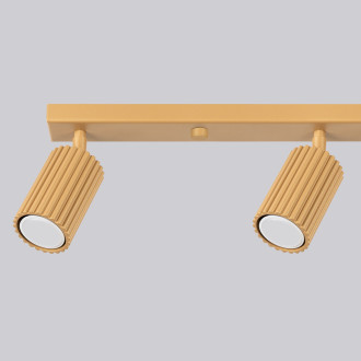 Stropní svítidlo KARBON 4L zlaté