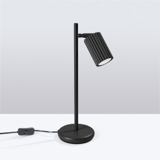 Stolní lampa KARBON černá