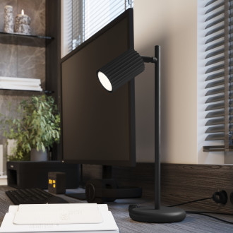 Stolní lampa KARBON černá