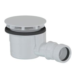 Vaničkový sifon, průměr 90mm, DN40, krytka bílá 59135
