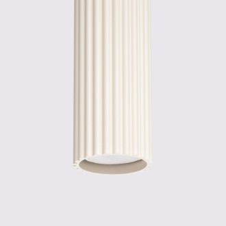 Závěsná lampa KARBON 3L béžová