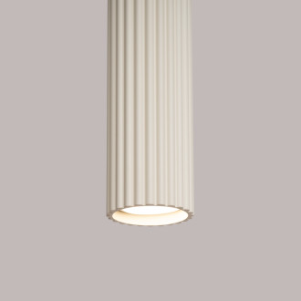 Závěsná lampa KARBON 3L béžová