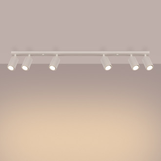 Stropní lampa KARBON 6L béžová