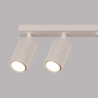 Stropní lampa KARBON 6L béžová