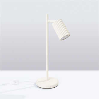 Stolní lampa KARBON béžová