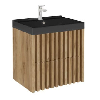 Delano skříňka s umyvadlem 60cm, dub DELANO60ZDUMB