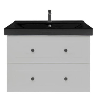 Koupelnová skříňka s umyvadlem Naturel Forli 80x45x46 cm šedá mat FORLI80GMUVERB