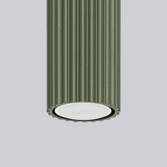 Stropní svítidlo KARBON 60 olivově zelené