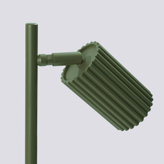Stolní lampa KARBON olivově zelená