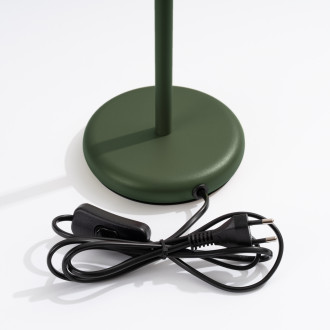 Stolní lampa KARBON olivově zelená