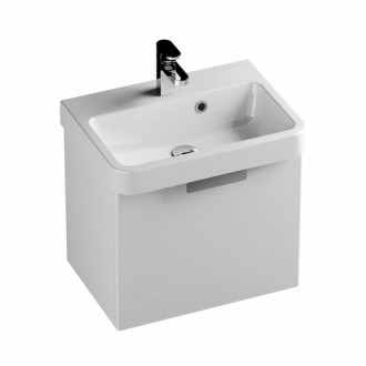 Umyvadlo Ravak BeHappy II 55x40 cm otvor pro baterii uprostřed XJA01155000