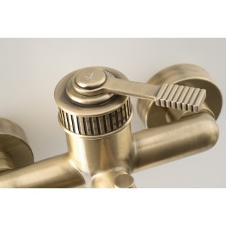 VERSI nástěnná vanová baterie, bronz RV010/18