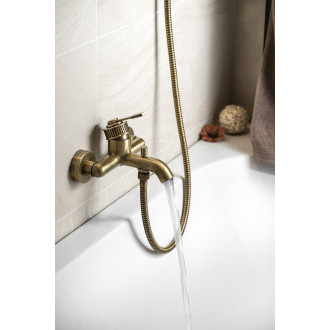 VERSI nástěnná vanová baterie, bronz RV010/18