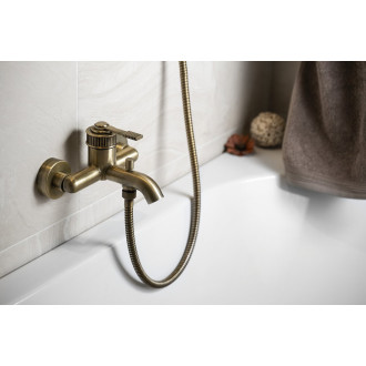 VERSI nástěnná vanová baterie, bronz RV010/18