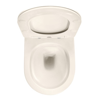Rea Závěsná WC mísa REA Carlo Mini Rimless Ecru REA-C5500