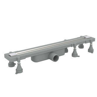 SUMISURA podlahový žlab s nerezovým roštem, L-450-1230, DN50 59341