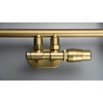 Deante Silia radiátor ,569W ,1570X500 ,zlatý matný AGI_RG51