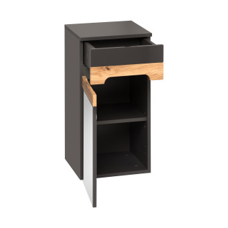 Comad GALAXY GRAFIT 810 FSC Dolní skříňka 35 cm 1 dvířka 1 zásuvka