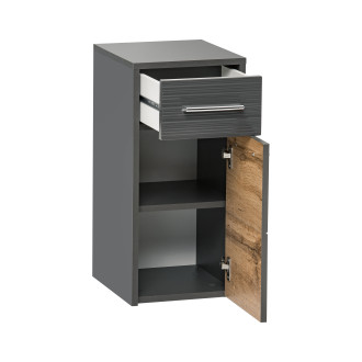 Comad IBIZA ANTRACYT 810 Dolní skříňka 30 cm 1 dvířka 1 zásuvka