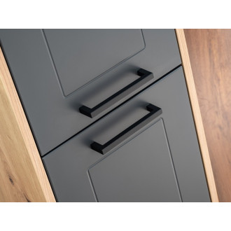 Comad MADERA GREY 800 FSC Vysoká skříňka 2 dvířka