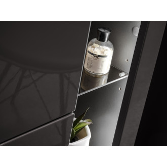 Comad BAHAMA GREY 800 Vysoká skříňka 2 dvířka