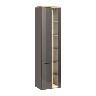 Comad BAHAMA GREY 800 Vysoká skříňka 2 dvířka