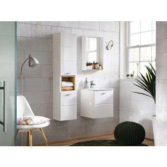 Comad FINKA WHITE 840 -40CM Skříňka se zrcadlem 40 cm