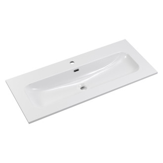 Comad FLY WHITE GLOSS UM 100-46 DP ( E-8073-100 ) Nábytkové  umyvadlo 100 cm