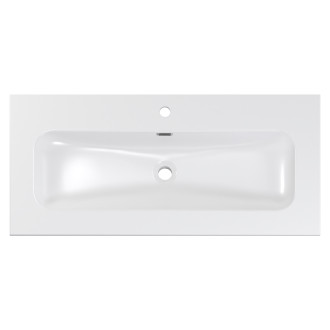 Comad FLY WHITE GLOSS UM 100-46 DP ( E-8073-100 ) Nábytkové  umyvadlo 100 cm