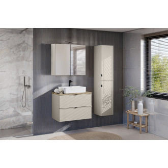 Comad CASHMERE UN 84-80-2D Skříňka se zrcadlem 80 cm