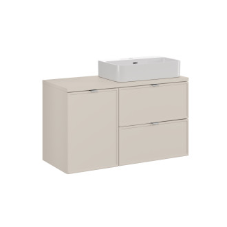 Comad SET-BC B CASHMERE 100CM UN TRUST WH Nábytková sestava 100 cm s umyvadlem Trust